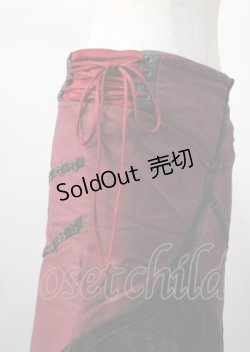 画像3: Ozz Croce / 編み上げ刺繍スカート  ワイン Y-25-07-18-109-OO-SK-AS-ZS