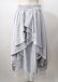 画像2: axes femme POETIQUE / バックフリルレースアップスカート  サックス Y-25-07-18-125-AX-SK-SZ-ZY (2)