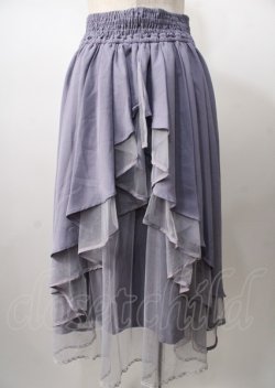 画像2: axes femme POETIQUE / バックフリルレースアップスカート  ラベンダー Y-25-07-18-127-AX-SK-SZ-ZY