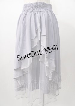 画像2: axes femme POETIQUE / バックフリルレースアップスカート  ラベンダー Y-25-07-18-127-AX-SK-SZ-ZI
