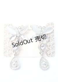 axes femme / 蝶モチーフピアス  シルバー Y-25-07-18-002-AX-AC-SZ-ZY