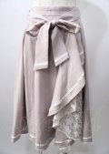 axes femme / ラッフルフリルスカート  ピンク Y-25-07-18-130-AX-SK-SZ-ZY