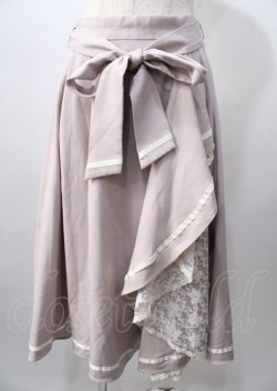 画像1: axes femme / ラッフルフリルスカート  ピンク Y-25-07-18-130-AX-SK-SZ-ZY