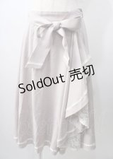 axes femme / ラッフルフリルスカート  ピンク Y-25-07-18-131-AX-SK-SZ-ZT480