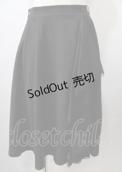 画像1: axes femme / ラッフルレーススカート  黒 Y-25-07-18-134-AX-TO-SZ-ZT478