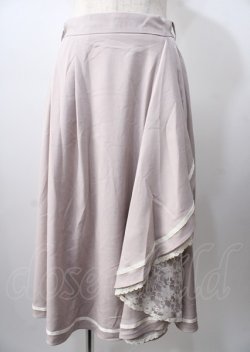 画像1: axes femme / ラッフルフリルスカート  ピンク Y-25-07-18-139-AX-SK-SZ-ZY