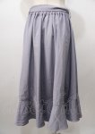 画像2: axes femme POETIQUE / リボン付ラッフルフリルスカート  ラベンダー Y-25-07-18-143-AX-SK-SZ-ZH (2)
