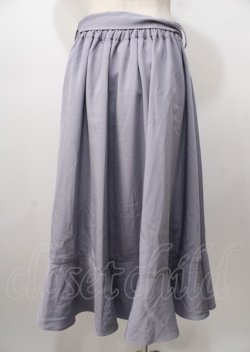 画像2: axes femme POETIQUE / リボン付ラッフルフリルスカート  ラベンダー Y-25-07-18-143-AX-SK-SZ-ZY