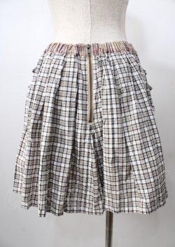 画像2: Candy Stripper /CHECK BELTED PLEATSスカート 1 ベージュ Y-25-07-18-155-PU-SK-SZ-ZY