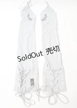 画像1: Ozz Croce / 龍刺繍アームカバー  グレー Y-25-07-18-020-OO-ZA-SZ-ZY