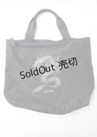 Jean Paul GAULTIER / ドラゴンタトゥーのトートバッグ  ブラック Y-25-07-18-024-GO-BG-SZ-ZY
