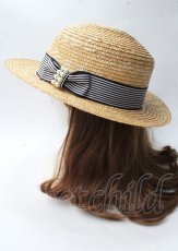 画像2: LOLITA / ストローハット   Y-25-07-18-031-LO-AC-SZ-ZT500 (2)