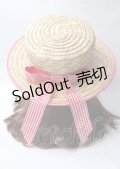 Candy Stripper / ストローハット   Y-25-07-18-032-PU-AC-SZ-ZY