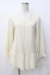 axes femme / レース使いロングインナー  オフ Y-25-07-21-042-AX-TO-AS-ZI