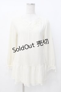 axes femme / レース使いロングインナー  オフ Y-25-07-21-042-AX-TO-AS-ZI