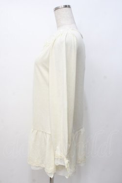 画像2: axes femme / レース使いロングインナー  オフ Y-25-07-21-042-AX-TO-AS-ZY