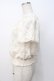 画像2: axes femme / 総レースクロプトトップス M 生成り Y-25-07-21-044-AX-TO-SZ-ZY (2)