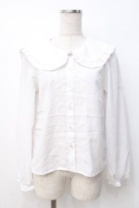 Honey Cinnamon / セーラーブラウス F 白 Y-25-07-21-045-LO-BL-SZ-ZY
