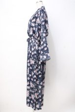 画像2: axes femme / ローズレターパジャマセット  紺 Y-25-07-21-052-AX-TO-SZ-ZT476 (2)