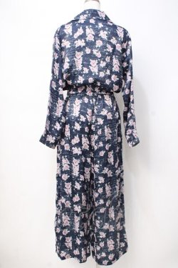 画像3: axes femme / ローズレターパジャマセット  紺 Y-25-07-21-052-AX-TO-SZ-ZY