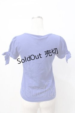 画像3: Emily Temple cute / リボンパフカットソー  青 Y-25-07-21-060-ET-TO-SZ-ZT102