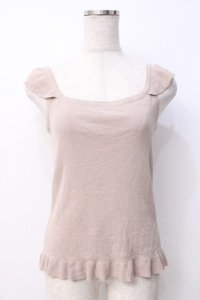 INGEBORG / キャミソール  ベージュ Y-25-07-21-074-LO-TO-SZ-ZY