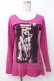 画像1: HYSTERIC GLAMOUR / COURTNE LOVE/FEEL WORSE pt T-SH F パープル Y-25-07-21-079-PU-TS-SZ-ZY (1)