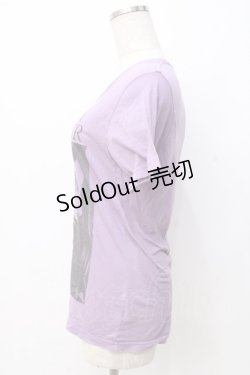 画像2: HYSTERIC GLAMOUR / ヒスガールラメTシャツ F パープル Y-25-07-21-080-PU-TS-SZ-ZT021