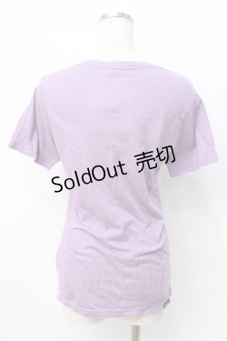 画像3: HYSTERIC GLAMOUR / ヒスガールラメTシャツ F パープル Y-25-07-21-080-PU-TS-SZ-ZT021