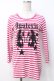画像1: HYSTERIC GLAMOUR / ヒスガールボーダーTシャツ F ピンク Y-25-07-21-081-PU-TS-SZ-ZY (1)