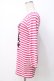 画像2: HYSTERIC GLAMOUR / ヒスガールボーダーTシャツ F ピンク Y-25-07-21-081-PU-TS-SZ-ZY (2)