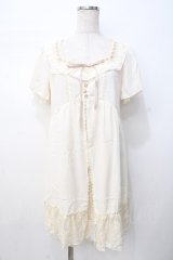 axes femme / レース生地切替スリットチュニ M 生成り Y-25-07-21-093-AX-OP-SZ-ZY