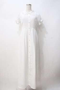 画像1: Ank Rouge / VintageLikeワンピース M 白 Y-25-07-21-101-CA-OP-SZ-ZY