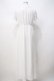 画像3: Ank Rouge / VintageLikeワンピース M 白 Y-25-07-21-101-CA-OP-SZ-ZY (3)