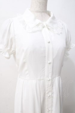 画像4: Ank Rouge / VintageLikeワンピース M 白 Y-25-07-21-101-CA-OP-SZ-ZY