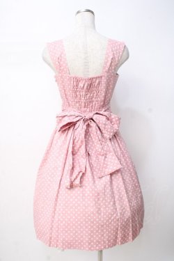 画像3: Jane Marple / ドットサンドレス  ピンク Y-25-07-21-106-JM-OP-SZ-ZY
