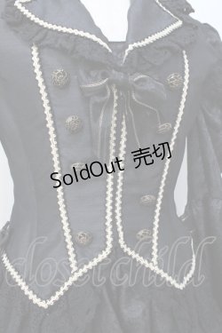 画像4: ALICE and the PIRATES / ALICE and the PIRATES×HIZAKI（Versailles）ワンピース  黒 Y-25-07-21-110-PA-OP-SZ-ZY