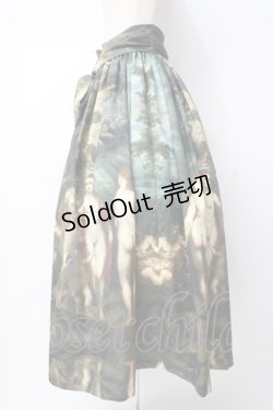 画像2: microcosm / 黄金の林檎　ギャザースカート  グリーン Y-25-07-21-111-GO-SK-SZ-ZY