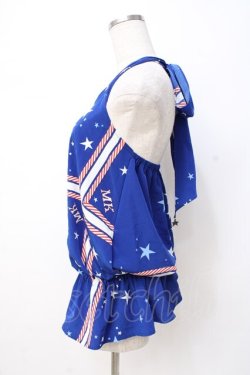 画像2: MILK / starスカーフキャミ  青 Y-25-07-21-112-ML-TO-SZ-ZY