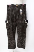 Franche Lippee / ドットパンツ 黒 Y-25-07-21-113-LO-PA-SZ-ZT0725Y