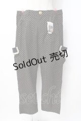 Franche Lippee / ドットパンツ 黒 Y-25-07-21-113-LO-PA-SZ-ZT0725Y