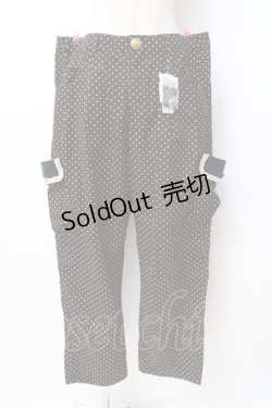 画像1: Franche Lippee / ドットパンツ 黒 Y-25-07-21-113-LO-PA-SZ-ZT0725Y