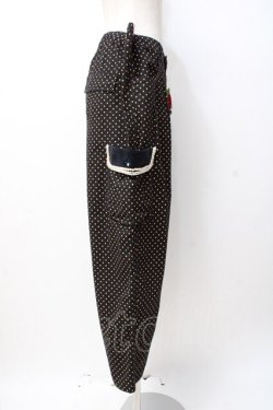 画像2: Franche Lippee / ドットパンツ  黒 Y-25-07-21-113-LO-PA-SZ-ZY
