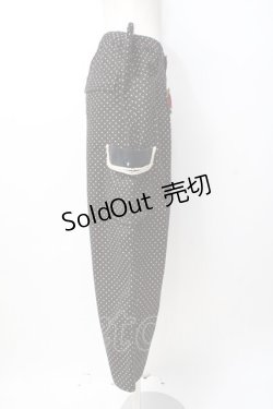 画像2: Franche Lippee / ドットパンツ 黒 Y-25-07-21-113-LO-PA-SZ-ZT0725Y