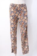 axes femme / 花柄レギンス  紺 Y-25-07-21-115-AX-PA-SZ-ZI