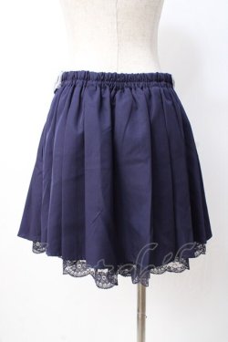 画像3: axes femme / プリーツスカート  紺 Y-25-07-21-118-AX-SK-SZ-ZY