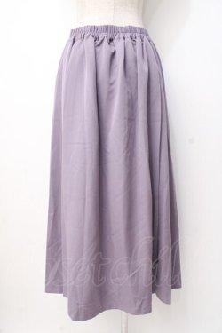 画像3: axes femme / プリーツロングスカート  ラベンダー Y-25-07-21-127-AX-SK-SZ-ZY