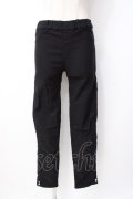 axes femme / 裾デザインストレッチパギンス M 黒 Y-25-07-21-130-AX-PA-SZ-ZI