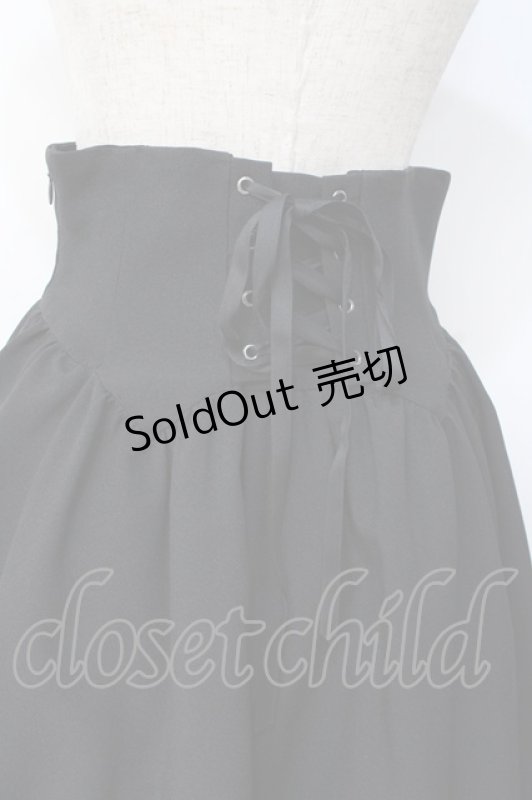 画像4: Moi-meme-Moitie / ホーリーステンドグラスプリントスカート 2 ブラック×ブルー Y-25-07-21-136-MO-SK-SZ-ZY (4)