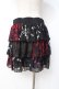 画像3: Hysteric / スカル×コウモリティアードスカート F 黒 Y-25-07-21-139-PU-SK-SZ-ZY (3)